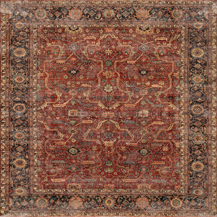 Conceptum Alfombra de Pasillo Multicolor 80 x 150 cm